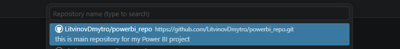 Git integration in Power BI git integration img 8